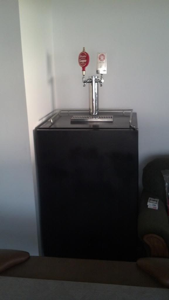 CHEAP and AWESOME Dual Tap Kegerator Keezer Build 9.0 CuFt Upright